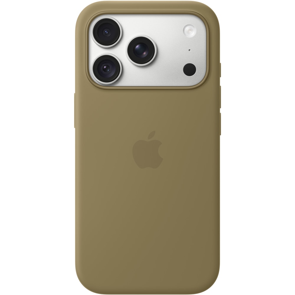 Husa telefon APPLE iPhone 18 Pro Silicone Case cu MagSafe - Olive, MK8V4ZM/A