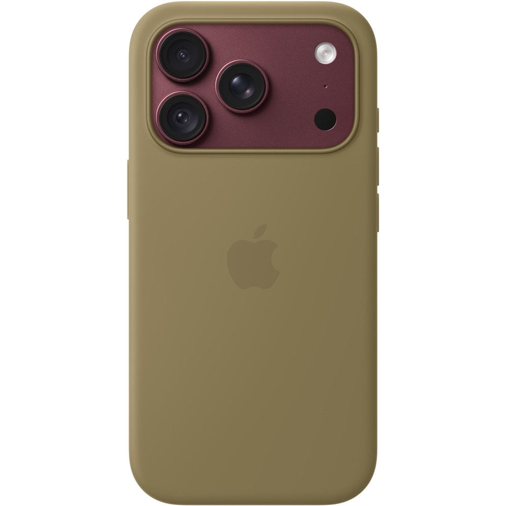 Husa telefon APPLE iPhone 18 Pro Silicone Case cu MagSafe - Olive, MK8V4ZM/A