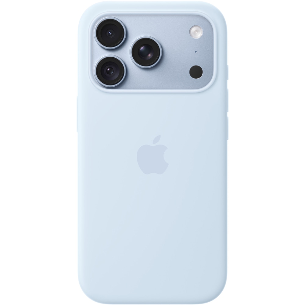 Husa telefon APPLE iPhone 18 Pro Silicone Case cu MagSafe - Crisp Blue, MK8W4ZM/A