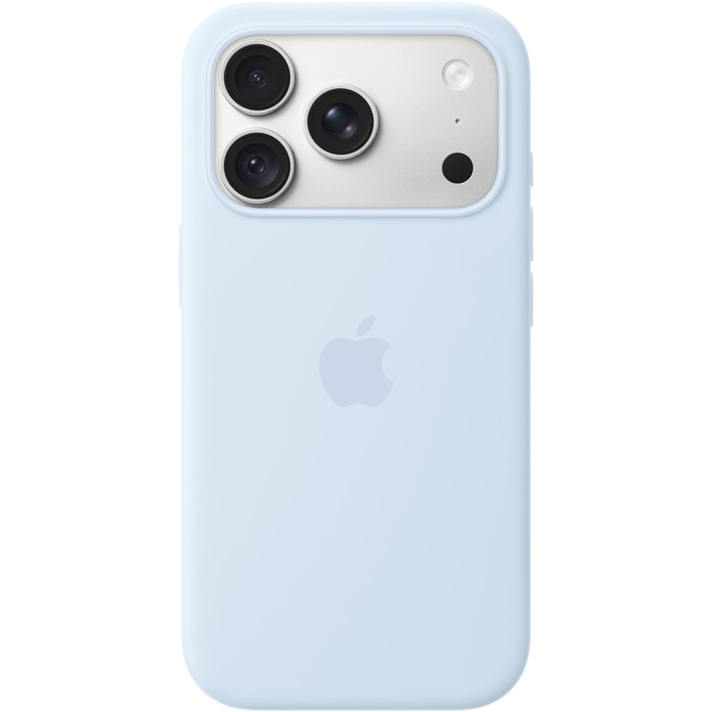 Husa telefon APPLE iPhone 18 Pro Silicone Case cu MagSafe - Crisp Blue, MK8W4ZM/A
