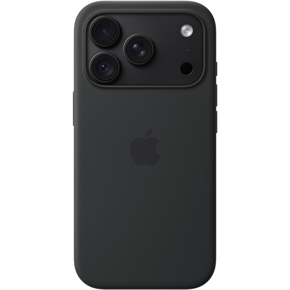 Husa telefon APPLE iPhone 18 Pro Silicone Case cu MagSafe - Black, MK8Y4ZM/A