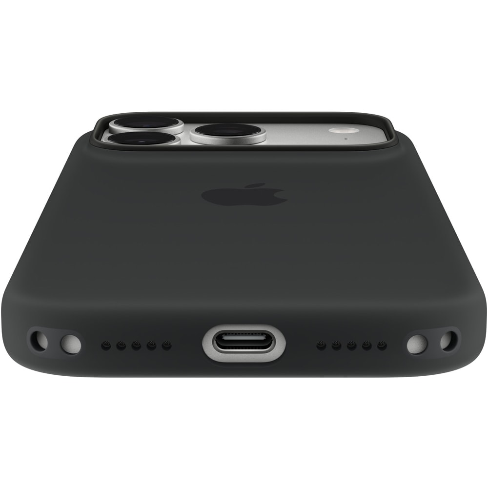 Husa telefon APPLE iPhone 18 Pro Silicone Case cu MagSafe - Black, MK8Y4ZM/A