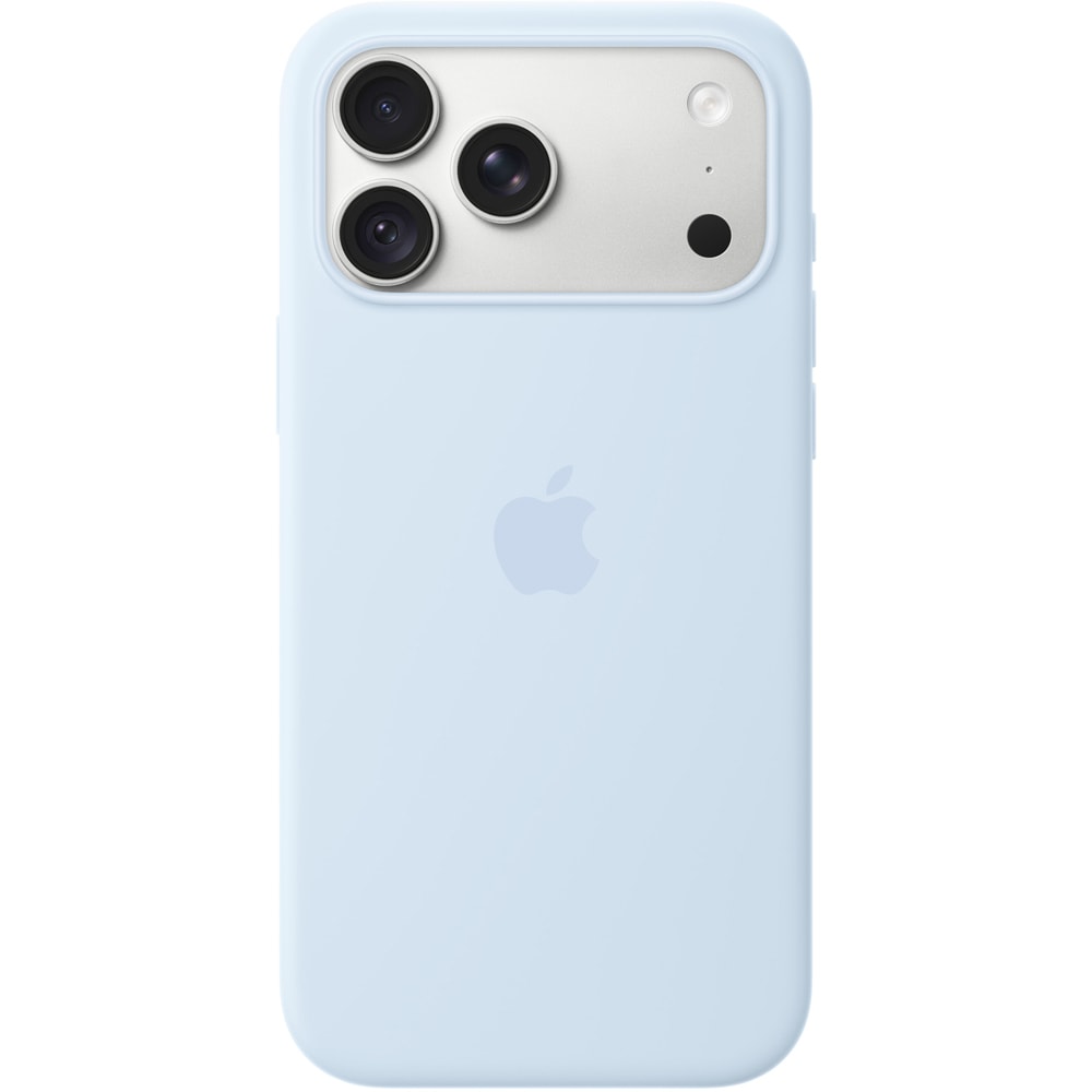 Husa telefon APPLE iPhone 18 Pro Max Silicone Case cu MagSafe - Crisp Blue, MK934ZM/A
