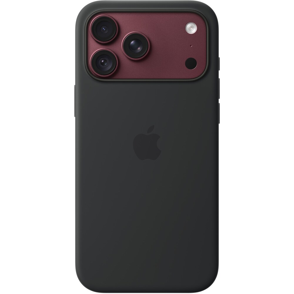Husa telefon APPLE iPhone 18 Pro Max Silicone Case cu MagSafe - Black, MK954ZM/A