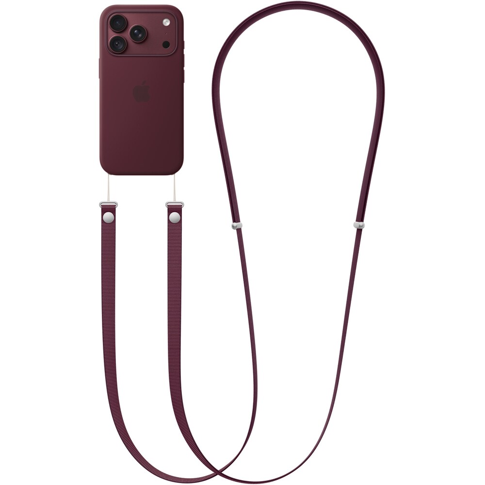 Curea Cross-body pentru Apple iPhone - Burgundy, MK974ZM/A
