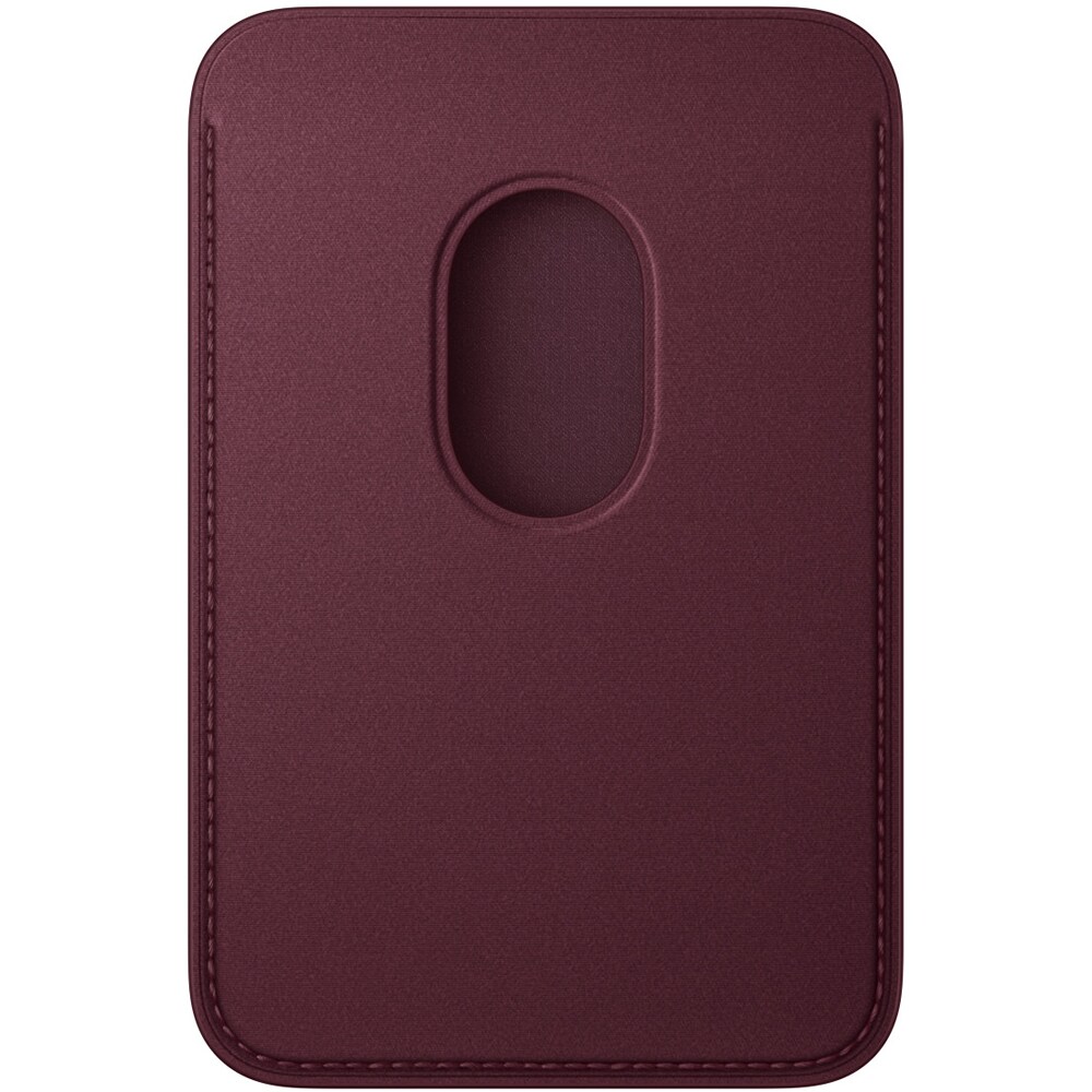 FineWoven Wallet cu MagSafe pentru APPLE iPhone - Burgundy, MK9H4ZM/A