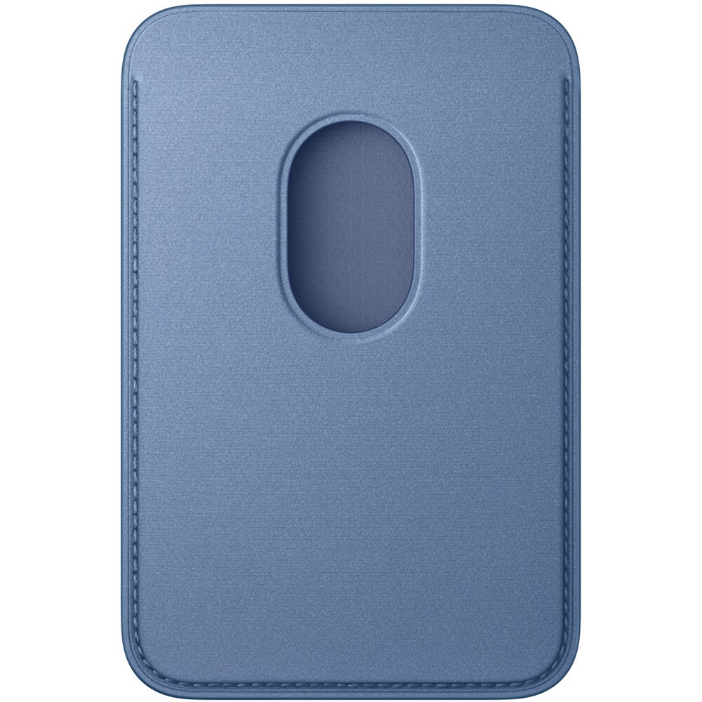 FineWoven Wallet cu MagSafe pentru APPLE iPhone - Wildflower Blue, MK9J4ZM/A