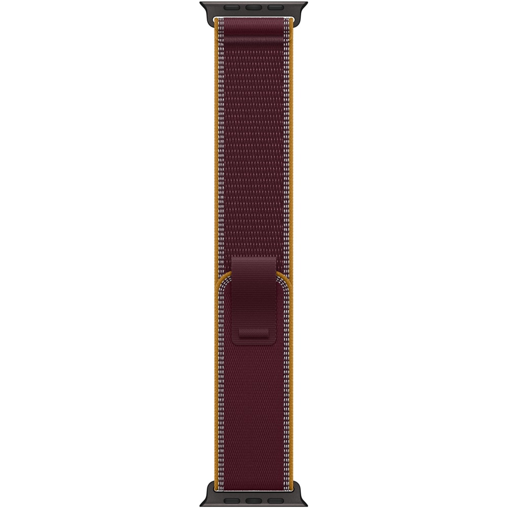 Bratara pentru APPLE Watch 49mm Burgundy Trail Loop - S/M - Black Titanium Finish, MKA74ZM/A