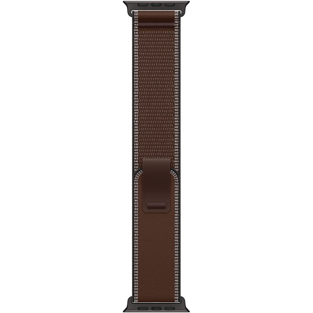Bratara pentru APPLE Watch 49mm Dark Umber Trail Loop - S/M - Black Titanium Finish, MKAA4ZM/A