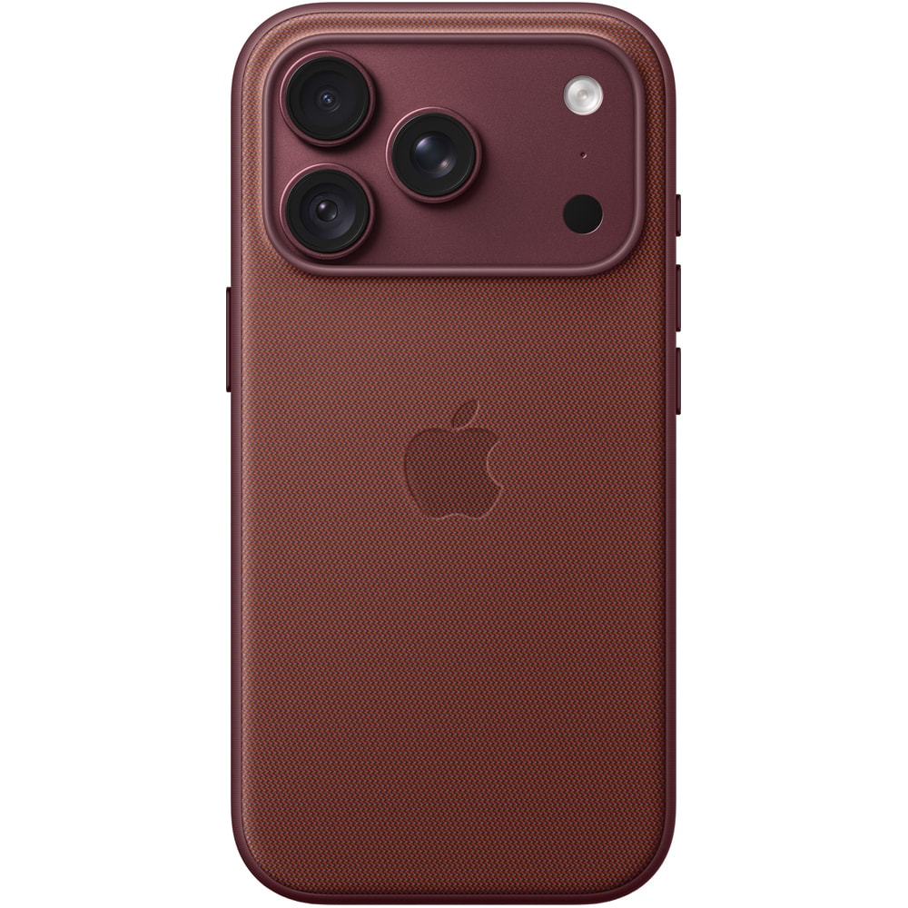 Husa telefon APPLE iPhone 18 Pro TechWoven Case cu MagSafe - Burgundy, MKD14ZM/A