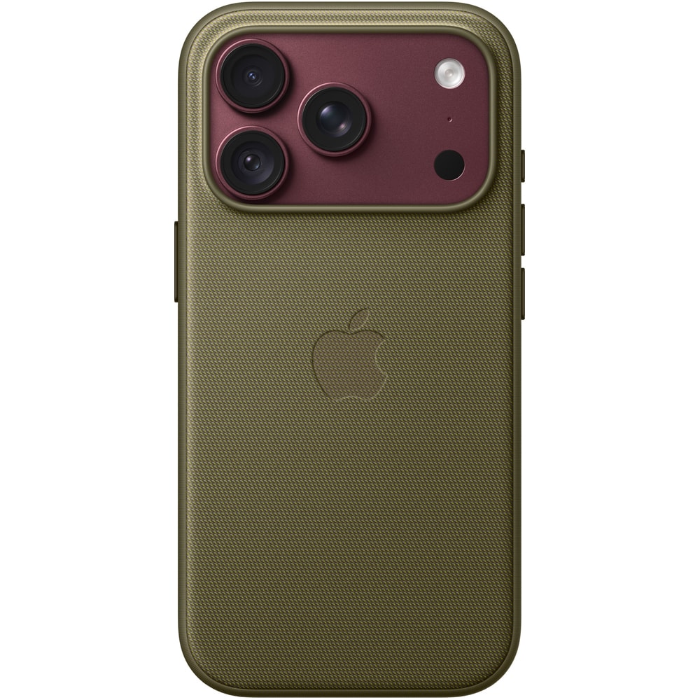 Husa telefon APPLE iPhone 18 Pro TechWoven Case cu MagSafe - Olive, MKD34ZM/A