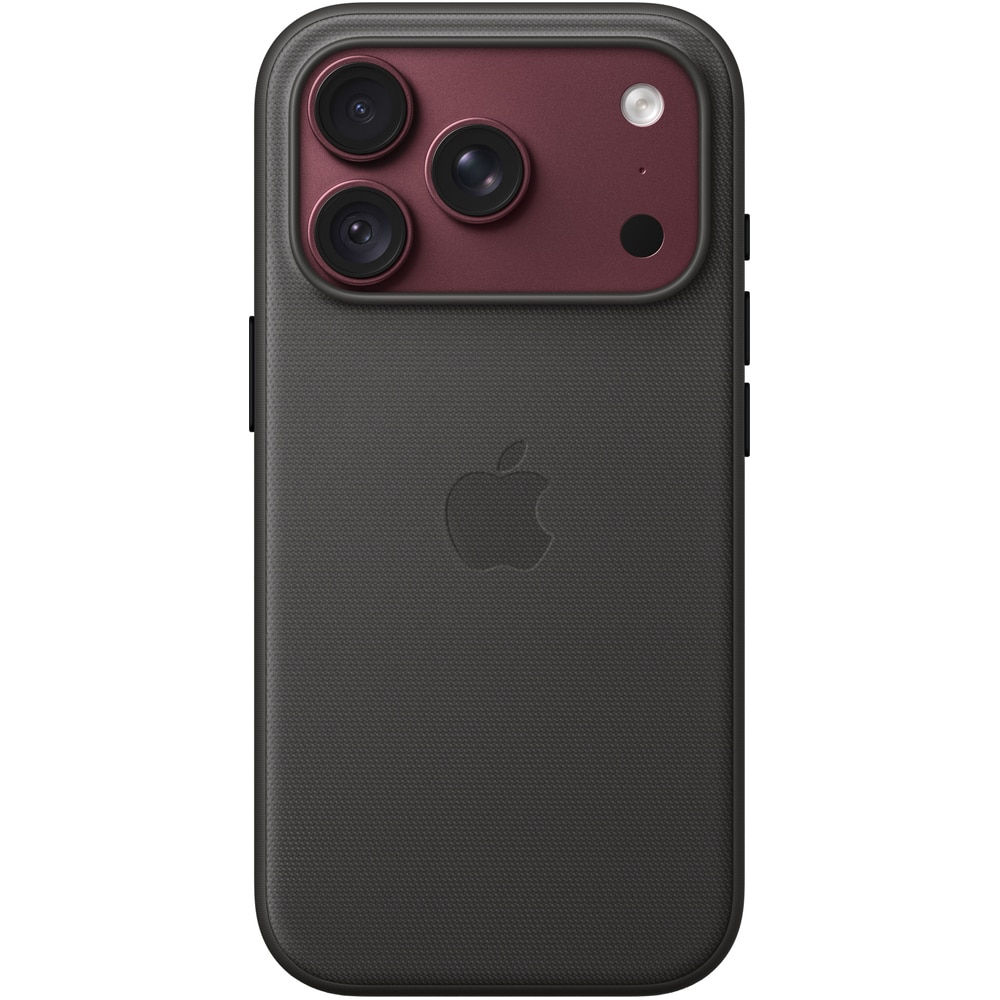 Husa telefon APPLE iPhone 18 Pro TechWoven Case cu MagSafe - Black, MKD64ZM/A