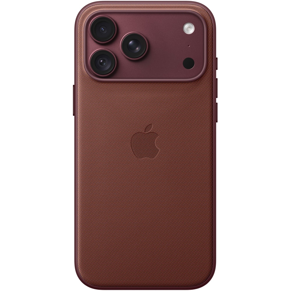 Husa telefon APPLE iPhone 18 Pro Max TechWoven Case cu MagSafe - Burgundy, MKDM4ZM/A