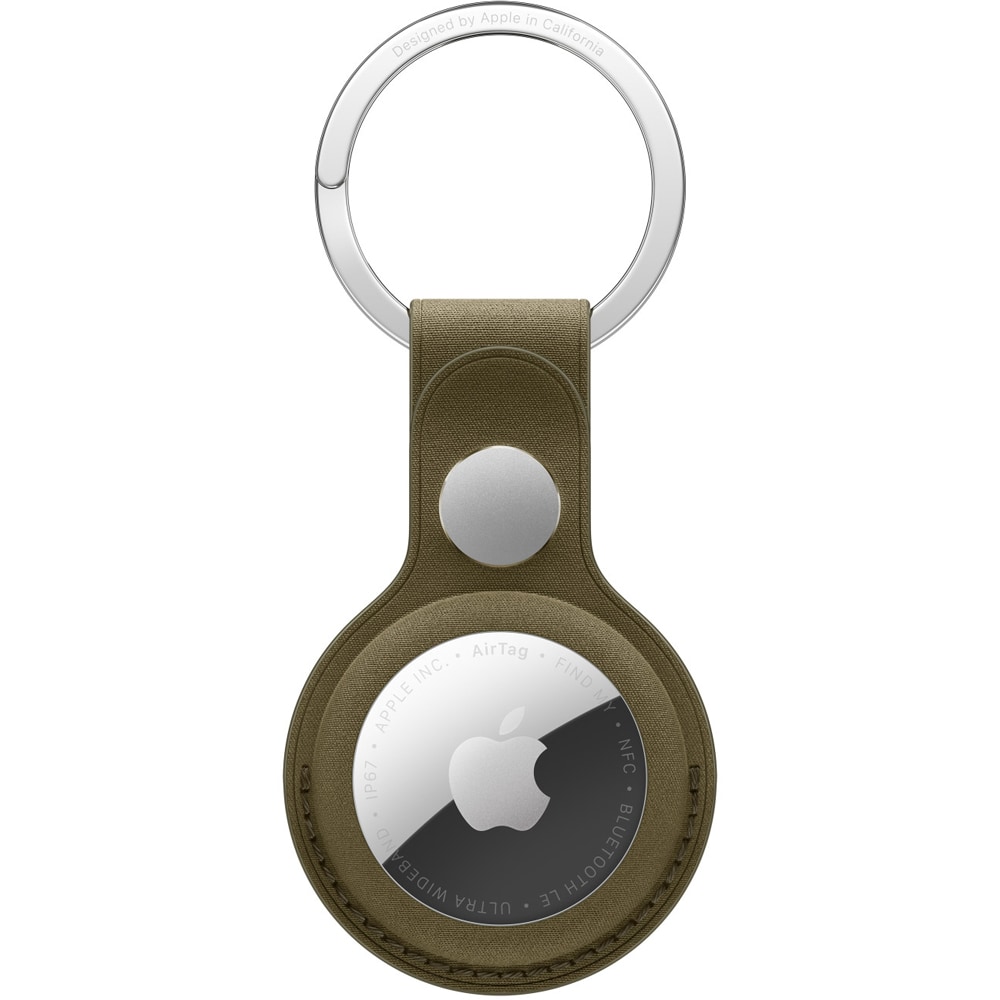 Husa protectie FineWoven pentru APPLE AirTag - Dark Olive, MKG24ZM/A