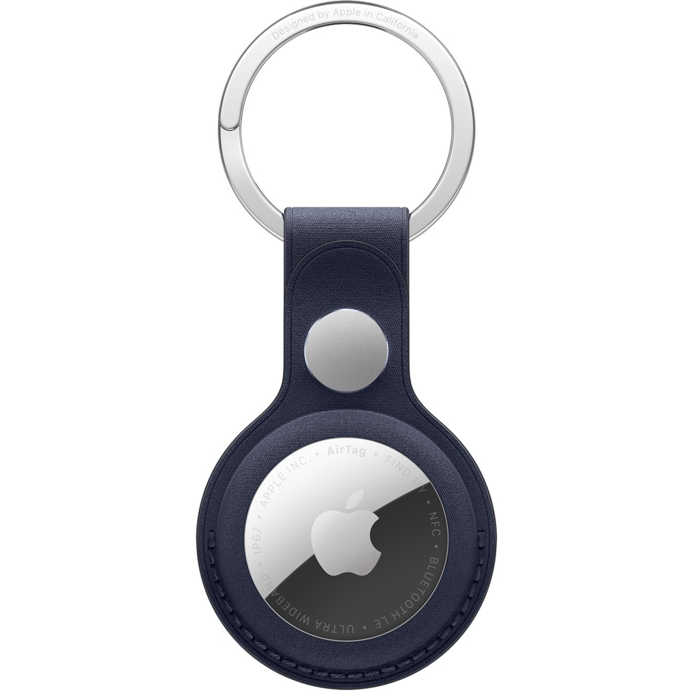 Husa protectie FineWoven pentru APPLE AirTag - Navy, MKG34ZM/A