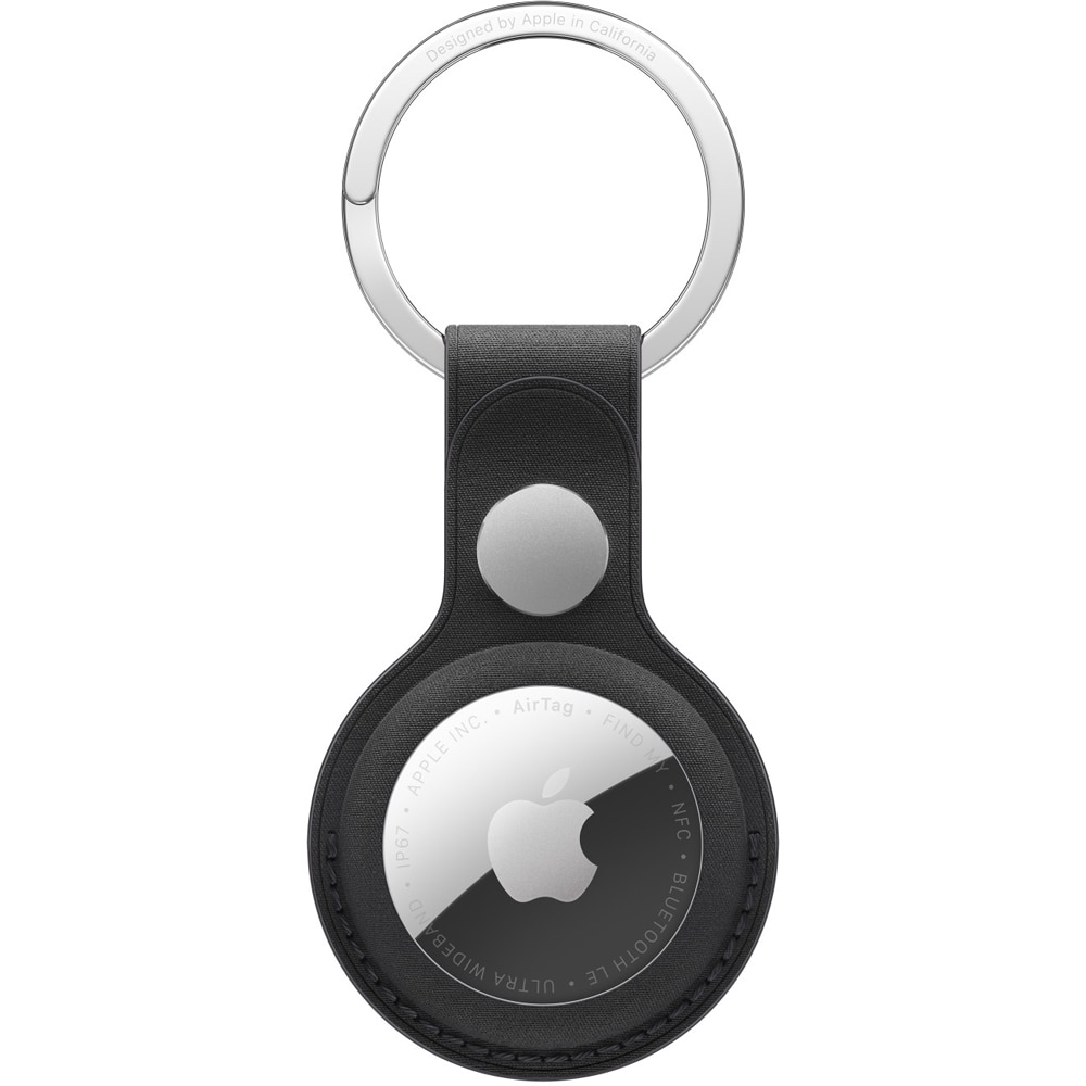 Husa protectie FineWoven pentru APPLE AirTag - Black, MKG44ZM/A