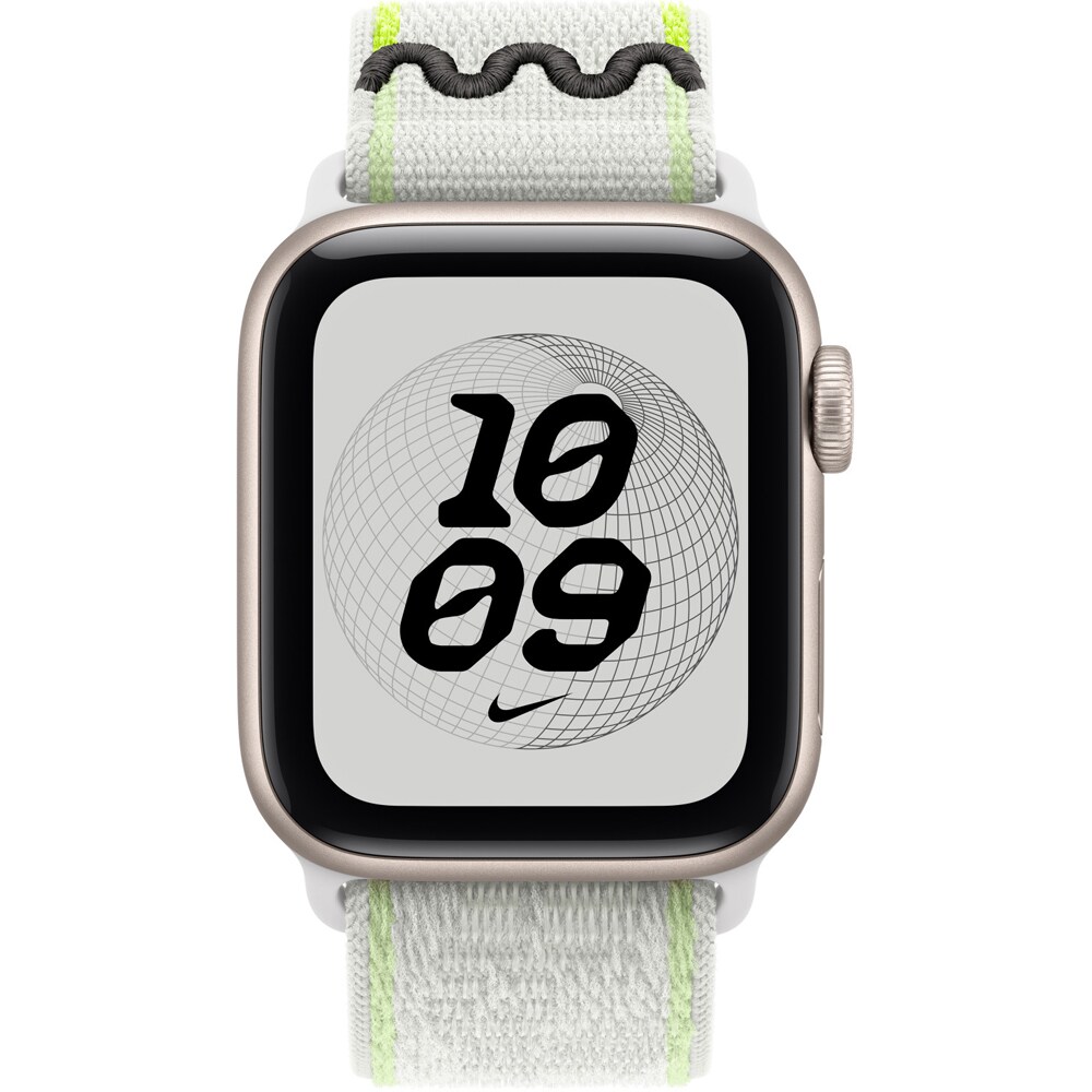 Bratara pentru APPLE Watch 40mm Essential White Nike Sport Loop, MKU84ZM/A