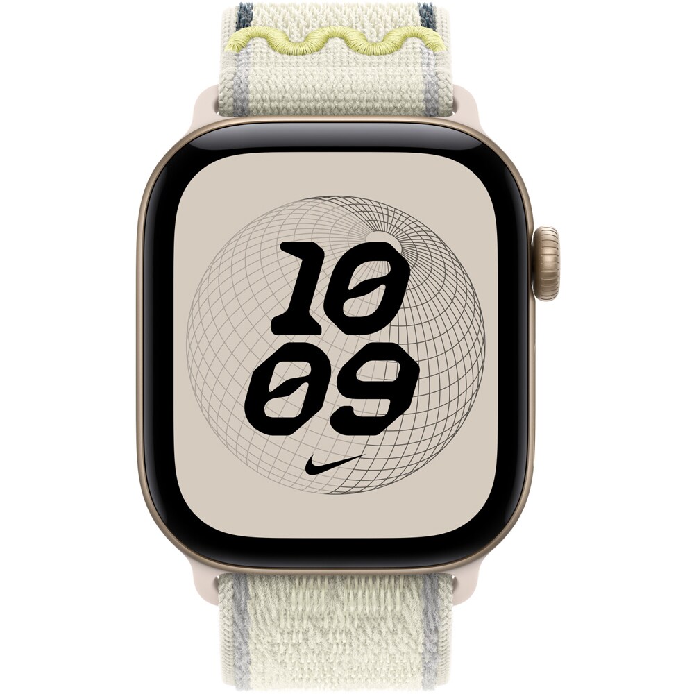 Bratara pentru APPLE Watch 42mm Chalk Calm Nike Sport Loop, MKUE4ZM/A