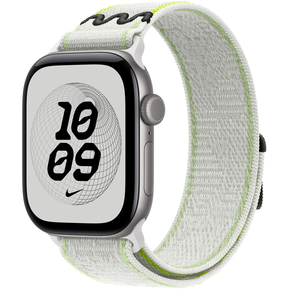 Bratara pentru APPLE Watch 42mm Essential White Nike Sport Loop, MKUH4ZM/A