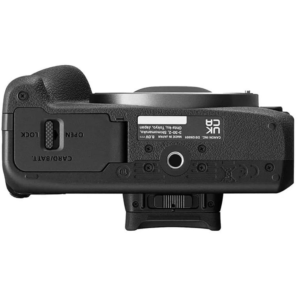 Aparat foto Mirrorless CANON EOS R100 Dual RF-S, 24.2MP, 4K, Wi-Fi, negru + Obiectiv 18-45mm si 55-210mm RF