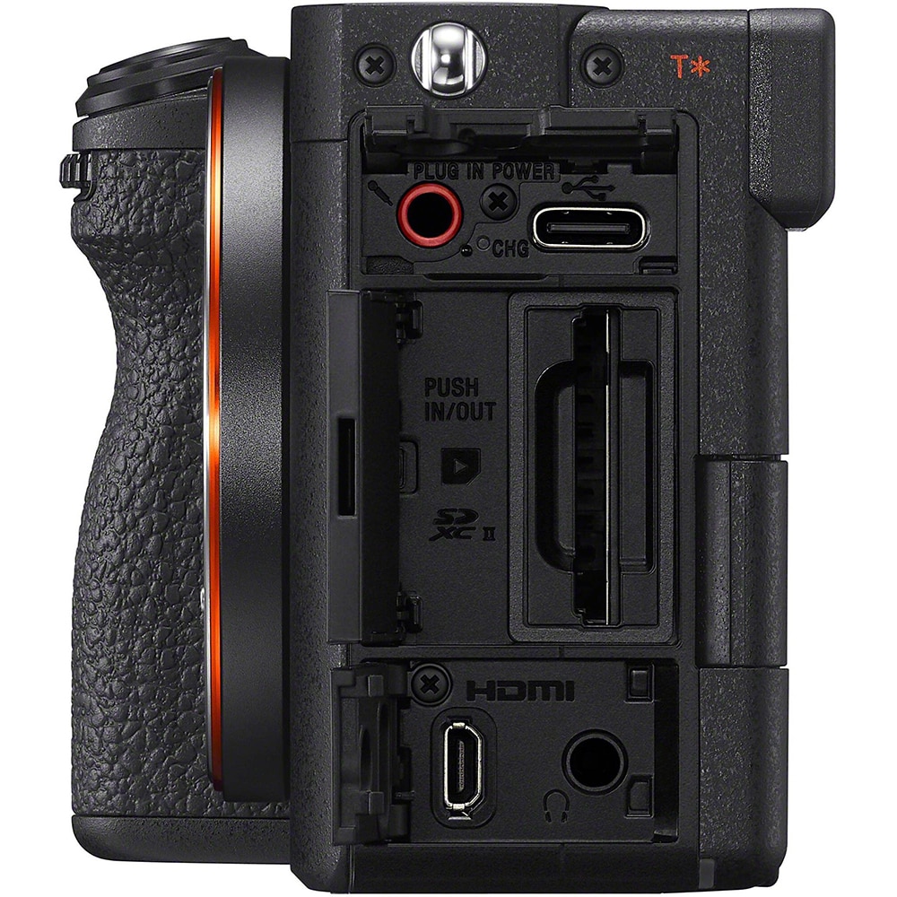 Aparat foto mirrorless SONY Alpha ILCE7CM2LB, 33MP, 4K, Wi-Fi, negru + Obiectiv 28-60mm
