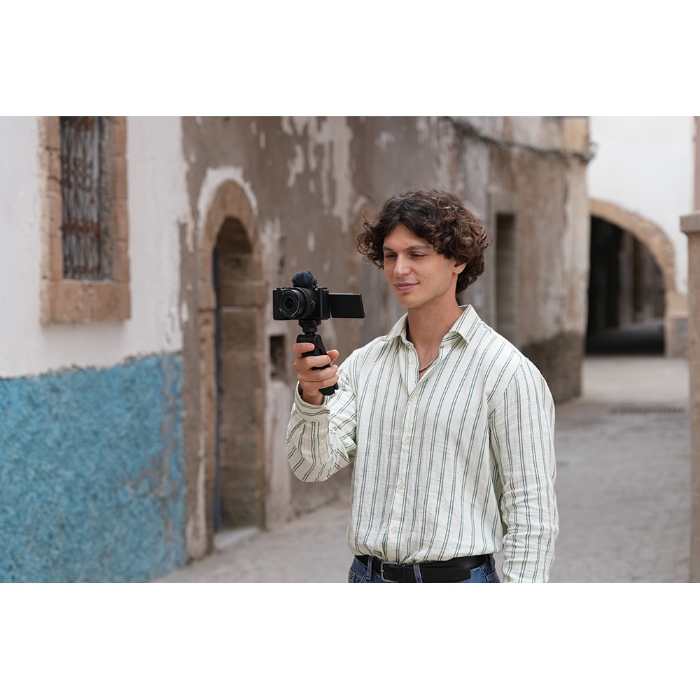 Aparat foto Mirrorless SONY Alpha ZV-E10M2, 26 MP, 4K, Wi-Fi, Body, negru