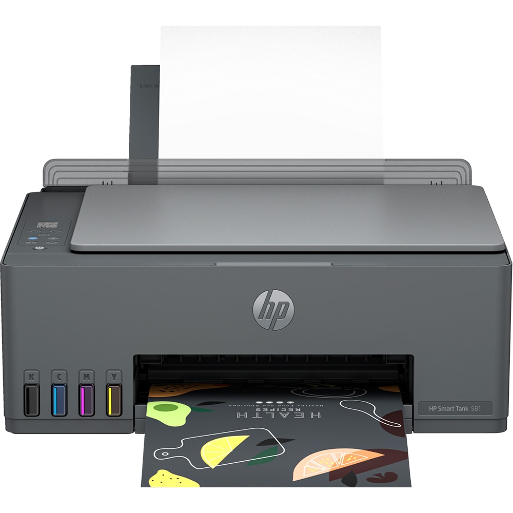 Multifunctional inkjet color HP Smart Tank 581 CISS All-in-One (4A8D4A), A4, USB, Wi-Fi