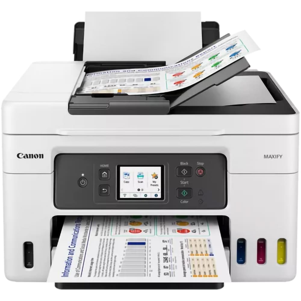 Multifunctional inkjet color CANON Maxify GX4040 CISS, A4, USB, Wi-Fi, Retea, Fax