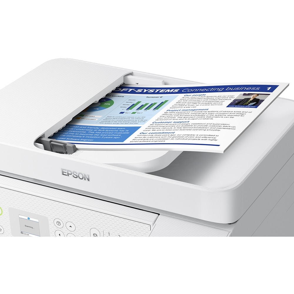 Multifunctional inkjet color EPSON EcoTank L5316 CISS, A4, USB, Retea, Wi-Fi, Fax