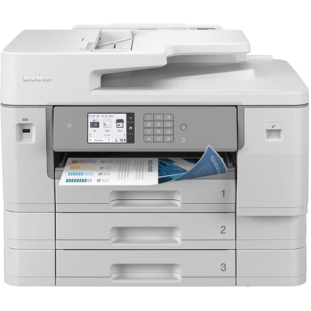 Multifunctional inkjet color BROTHER MFC-J6957DW, A3, USB, Retea, Wi-Fi, Fax