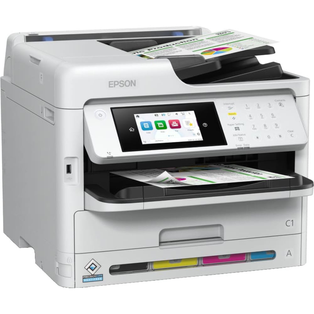 Multifunctional inkjet color EPSON WF-C5890DWF, A4, USB, Wi-Fi, Fax