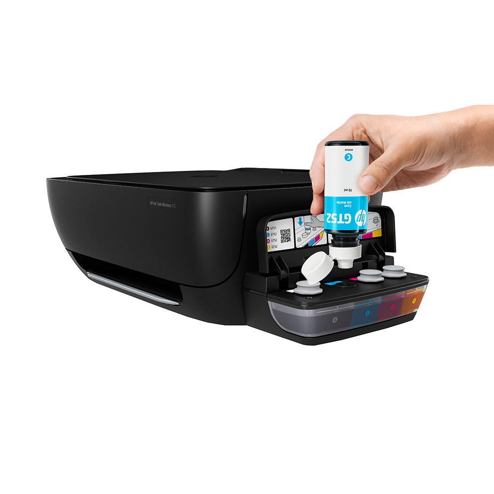 Multifunctional inkjet color HP Ink Tank Wireless 415 CISS, A4, USB, Wi-Fi