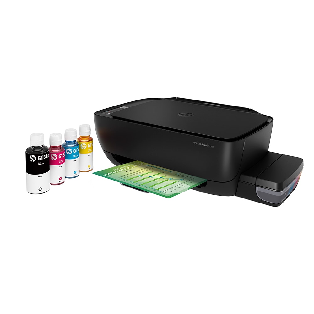 Multifunctional inkjet color HP Ink Tank Wireless 415 CISS, A4, USB, Wi-Fi
