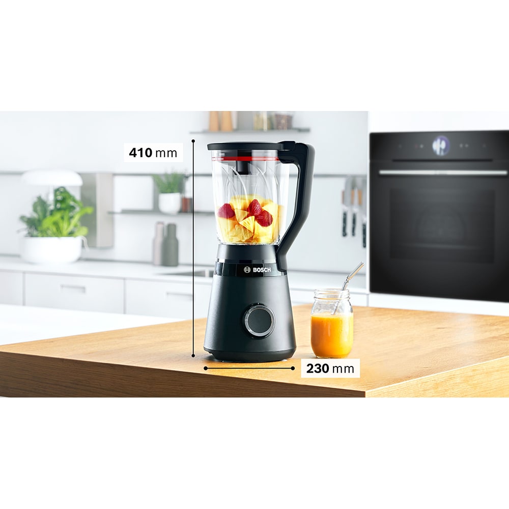 Blender BOSCH VitaPower Seria 4 MMB4151B, 1.5l, 1200W, viteza variabila, negru