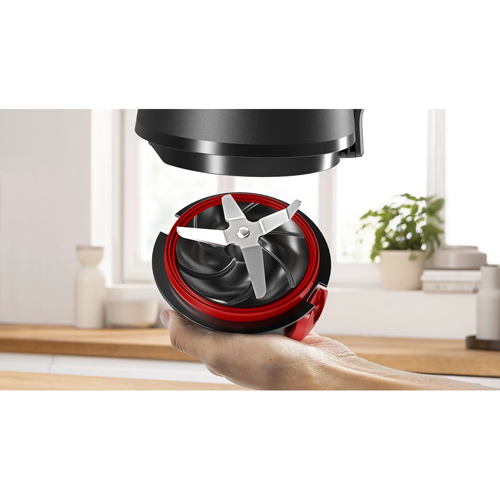 Blender BOSCH VitaPower Serie 4 MMB4192S, 1.5l, 1200W, viteza variabila, argintiu-negru