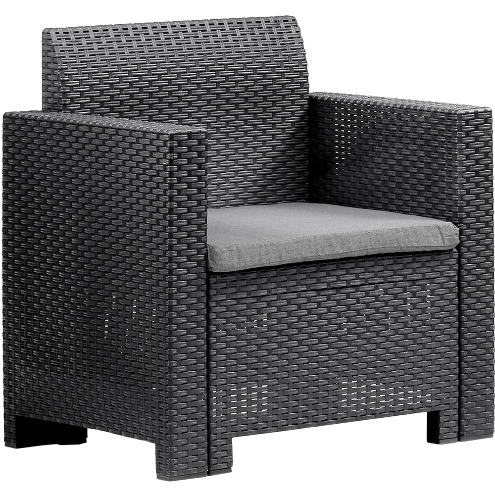 Set mobilier gradina BICA Nebraska 2, 4 piese, antracit