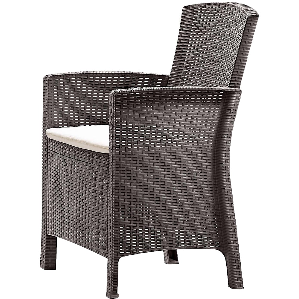 Set mobilier gradina BICA Lido, 3 piese, taupe-gri