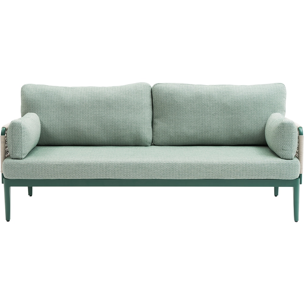 Set mobilier gradina MYRIA Rika, 4 piese, verde-bej