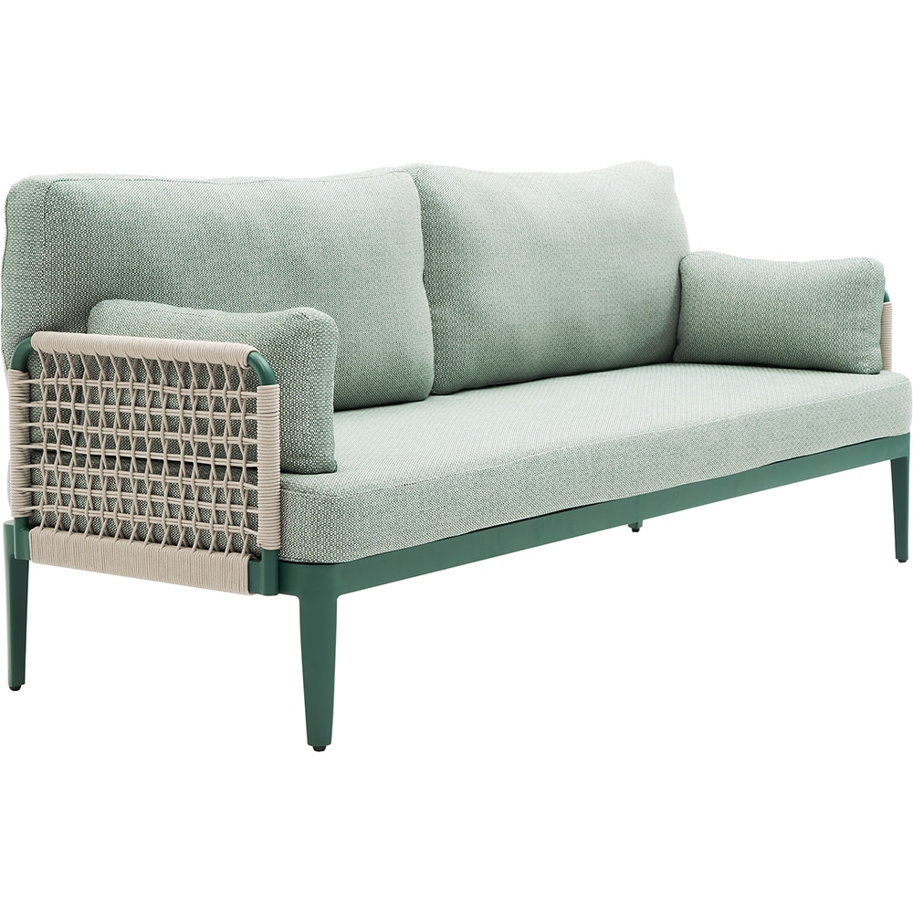 Set mobilier gradina MYRIA Rika, 4 piese, verde-bej