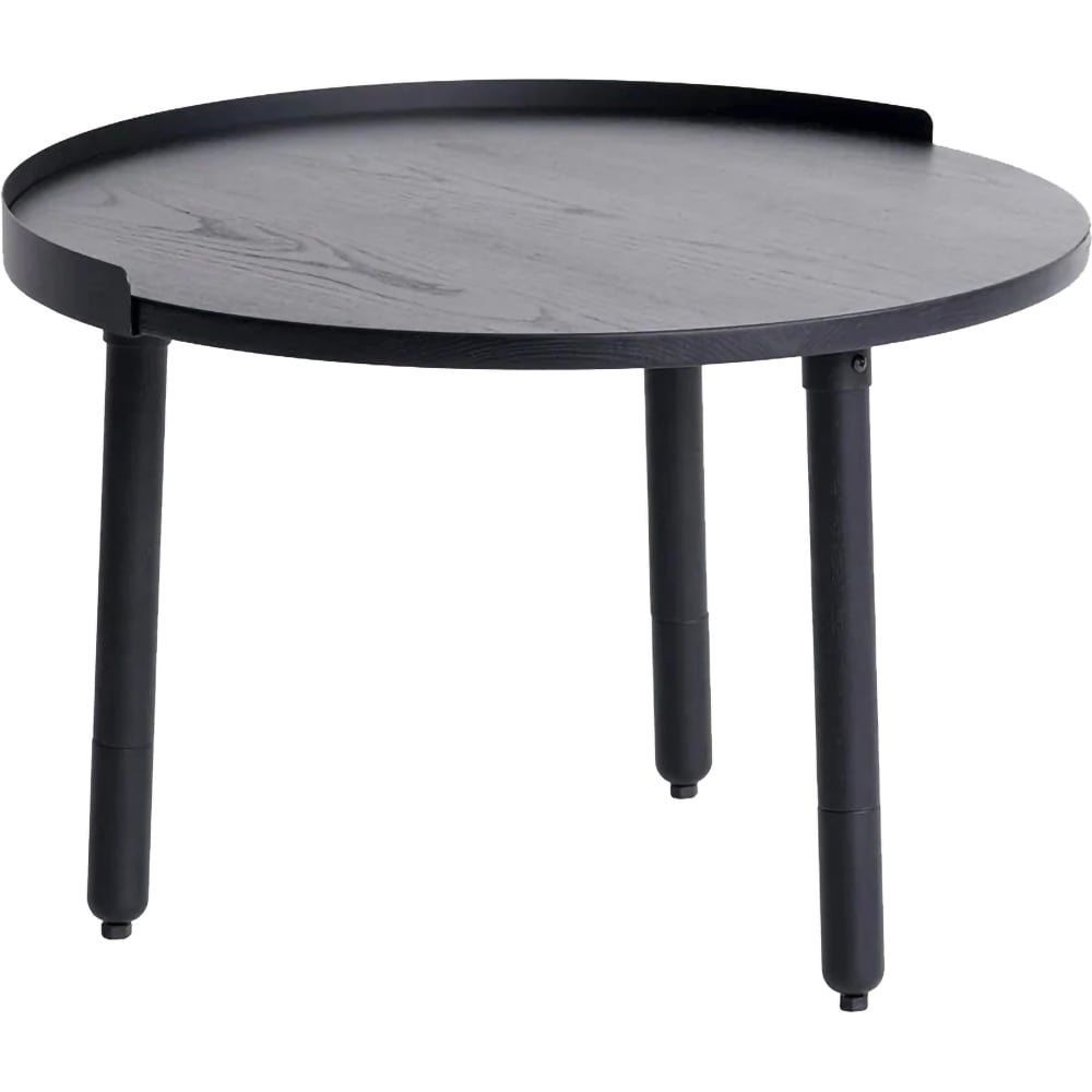 Masuta cafea Ness M, negru, 60 x 39.6 cm