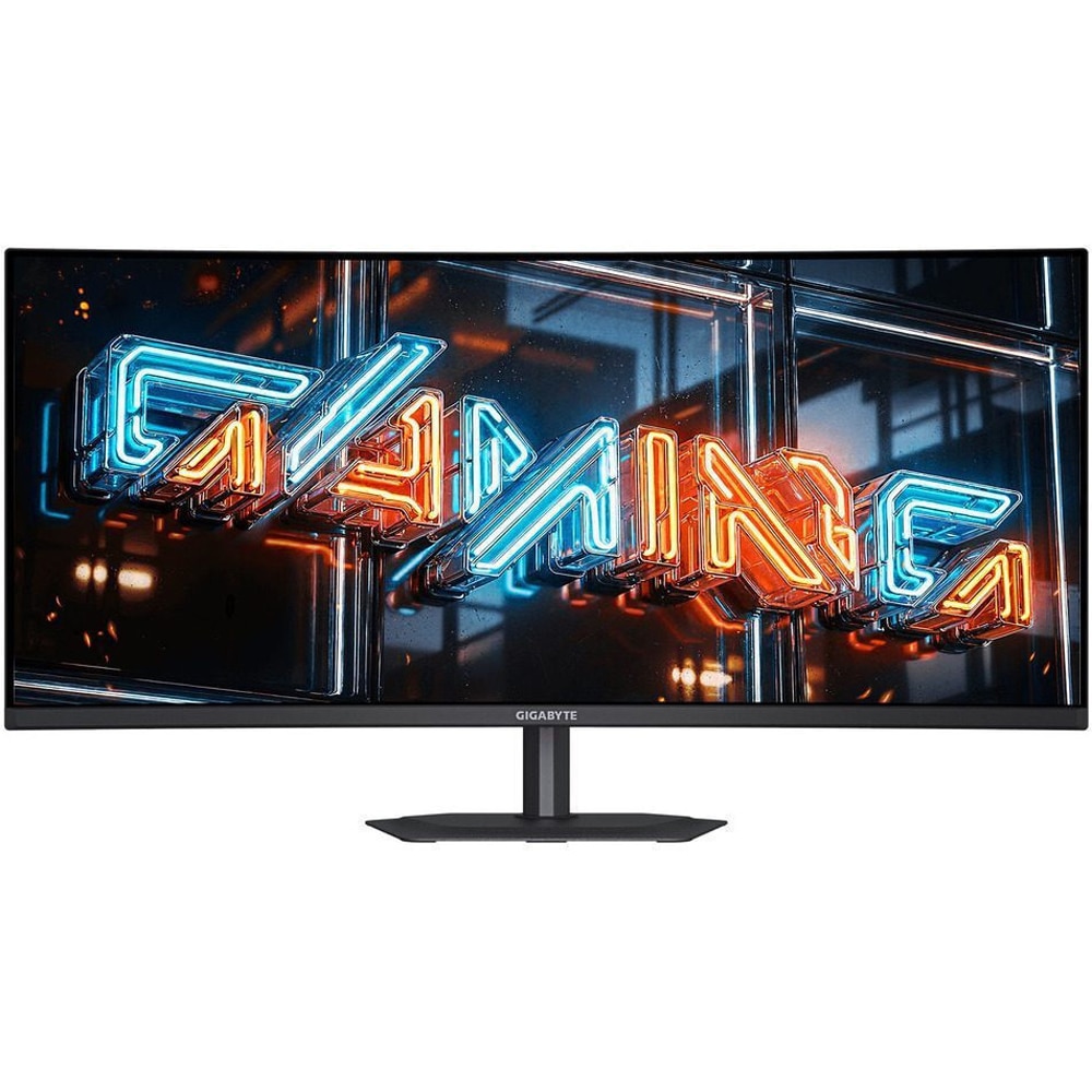 Monitor Gaming curbat QD-OLED GIGABYTE MO34WQC36, 34", WQHD, 360Hz, HDR500 True Black, negru