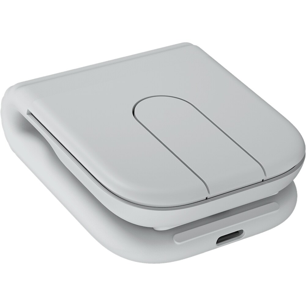 Mouse Wireless LOGITECH Mobi Fold, 4000 dpi, alb