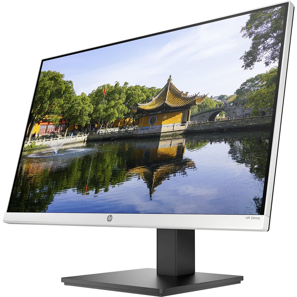 Monitor LED IPS HP 24MQ, 23.8", QHD, 60Hz, negru