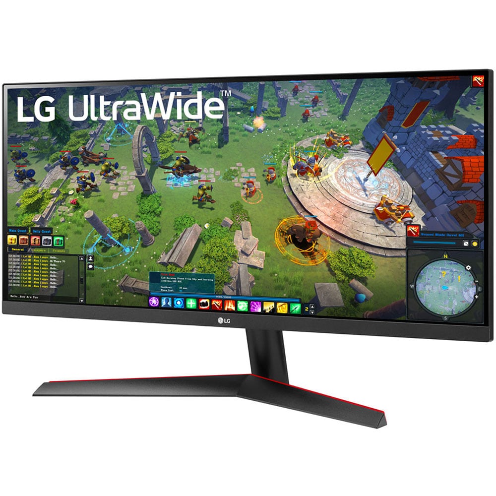 Monitor Gaming LED IPS LG 29WP60G-B, 29", UltraWide Full HD, 75Hz, AMD Freesync, HDR10, negru