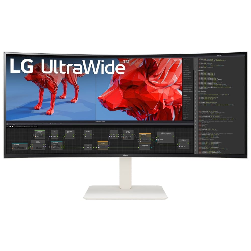 Monitor Gaming curbat LED Nano IPS LG UltraWide 38WR85QC-W, 37.5", WQHD, 144Hz, DisplayHDR 600, alb