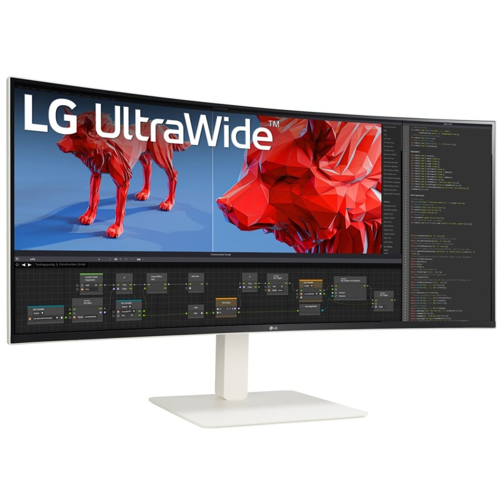 Monitor Gaming curbat LED Nano IPS LG UltraWide 38WR85QC-W, 37.5", WQHD, 144Hz, DisplayHDR 600, alb