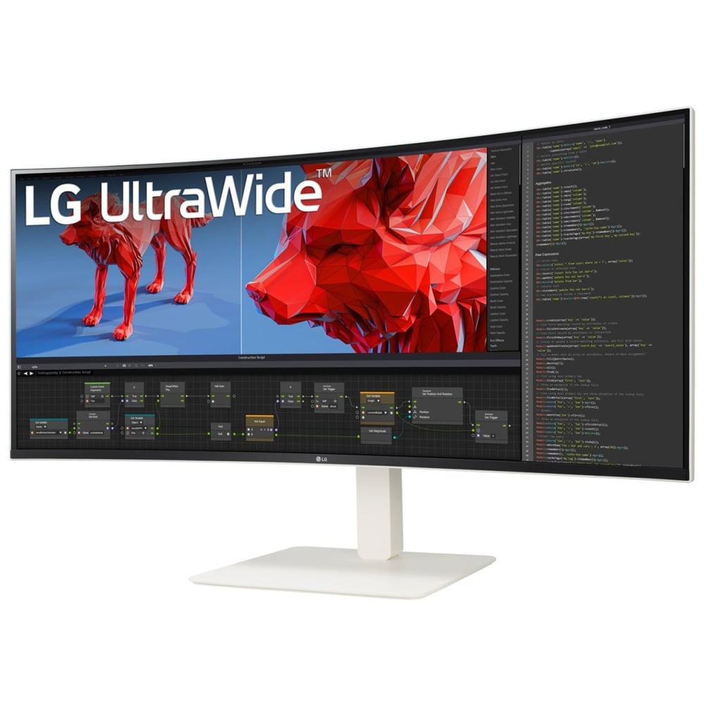 Monitor Gaming curbat LED Nano IPS LG UltraWide 38WR85QC-W, 37.5", WQHD, 144Hz, DisplayHDR 600, alb