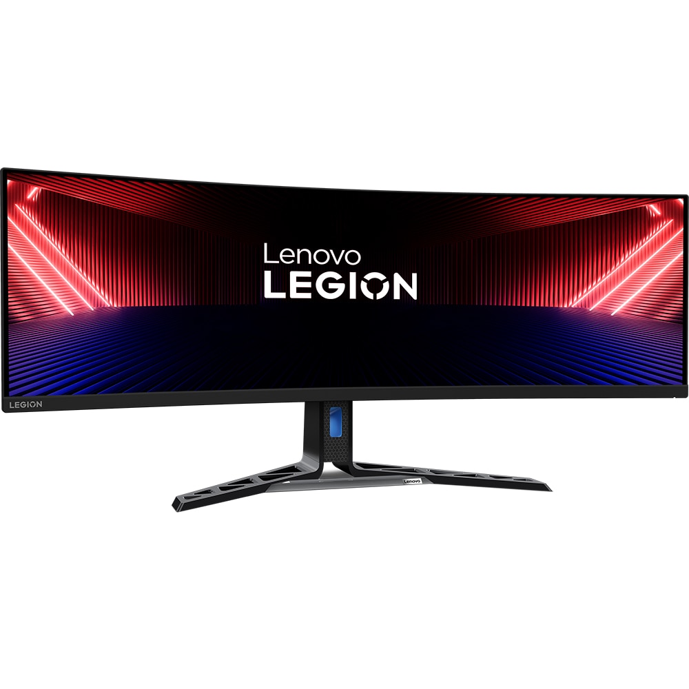 Monitor gaming curbat LED VA LENOVO Legion R45w-30, 44.5", Ultra-wide QHD, 165Hz, AMD FreeSync Premium Pro, VESA Adaptive Sync, DisplayHDR 400, negru