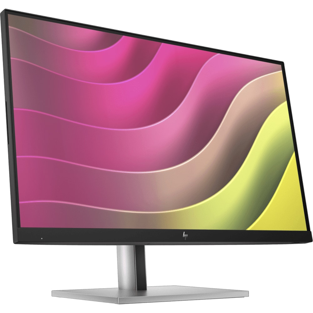 Monitor LED IPS HP E24t G5, 23.8" Touch, Full HD, 75Hz, negru-argintiu