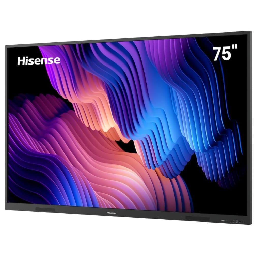 Display profesional HISENSE 75WE3FE, 75", 4K UHD, 60Hz, Touch, Wi-Fi, negru